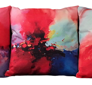 3 Abstract Cushion Cover