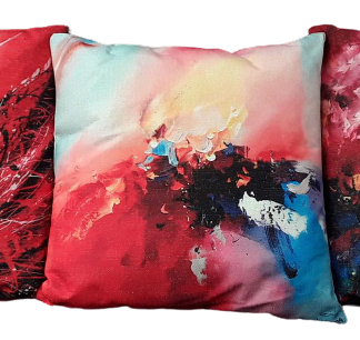 Set of 3 Abstract Cushion Cover