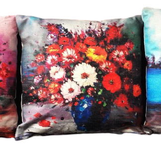 3 Floral Cushion Covers